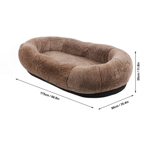 Human dog bed - dog, detachable