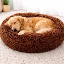 Dog Bed Donut Soft Large Plush