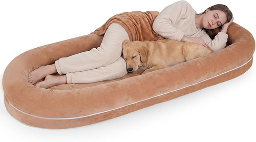 Human dog bed with - human,