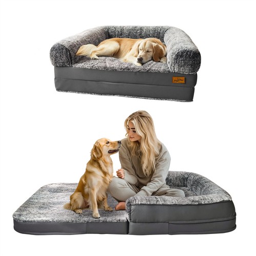 Super large fluffy dog - super-large,